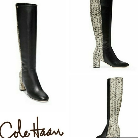 Cole Haan Python boot 9.5 - Picture 2 of 9